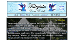 Desktop Screenshot of fairytaleservices.com