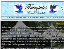 Tablet Screenshot of fairytaleservices.com